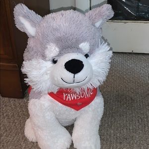 Husky stuffed animal